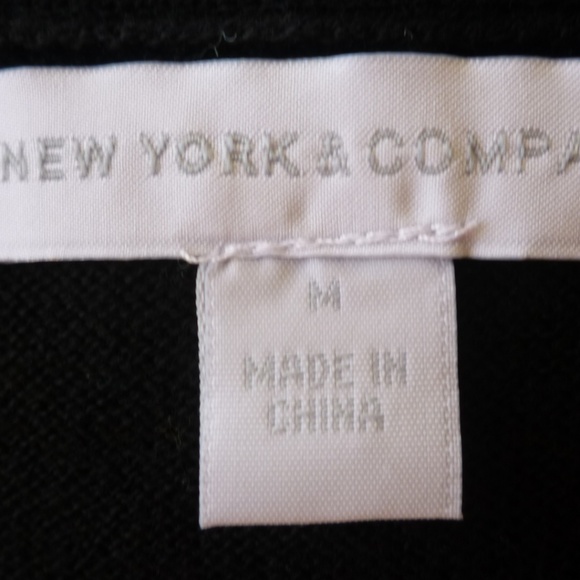 New York and Company button down sweater - Picture 8 of 8